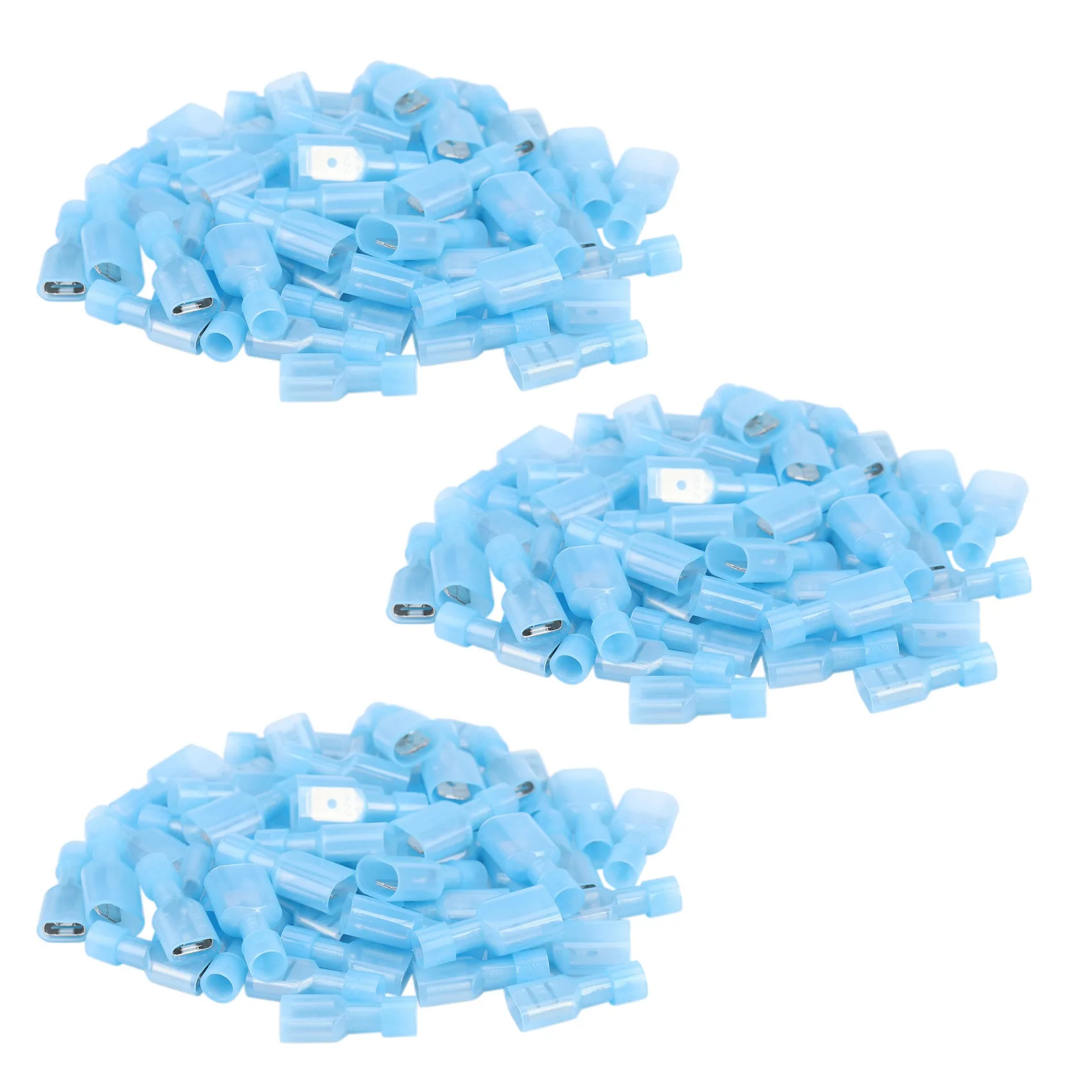 150Pcs Female & Male Fully Insulated Wire Terminals Connector Nylon Spade Connectors Blue
150Pcs Female & Male Fully Insulated Wire Terminals Connector Nylon Spade Connectors Blue