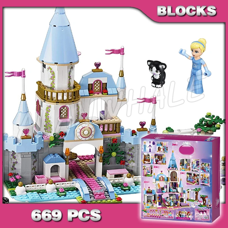 669pcs Princess Royal Girls Romantic Castle Tall Towers River Bridge 25006 Building Blocks Sets Compatible With Model
669pcs Princess Royal Girls Romantic Castle Tall Towers River Bridge 25006 Building Blocks Sets Compatible With Model