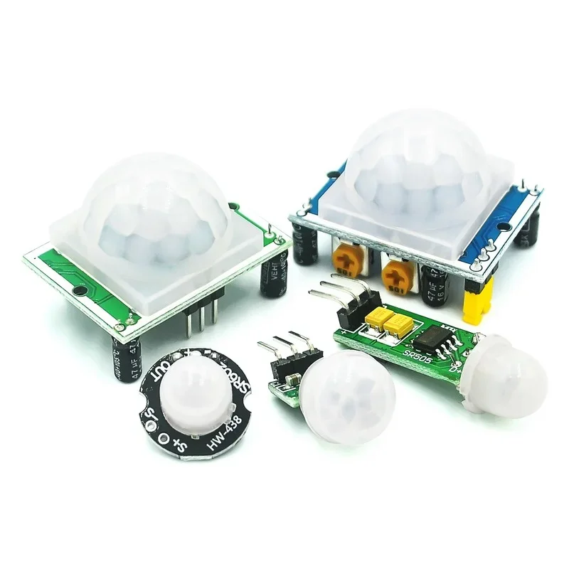 HC-SR501 Adjust IR Pyroelectric Infrared PIR Motion Sensor Detector Module for Arduino for Raspberry Pi Kits + Case
HC-SR501 Adjust IR Pyroelectric Infrared PIR Motion Sensor Detector Module for Arduino for Raspberry Pi Kits + Case