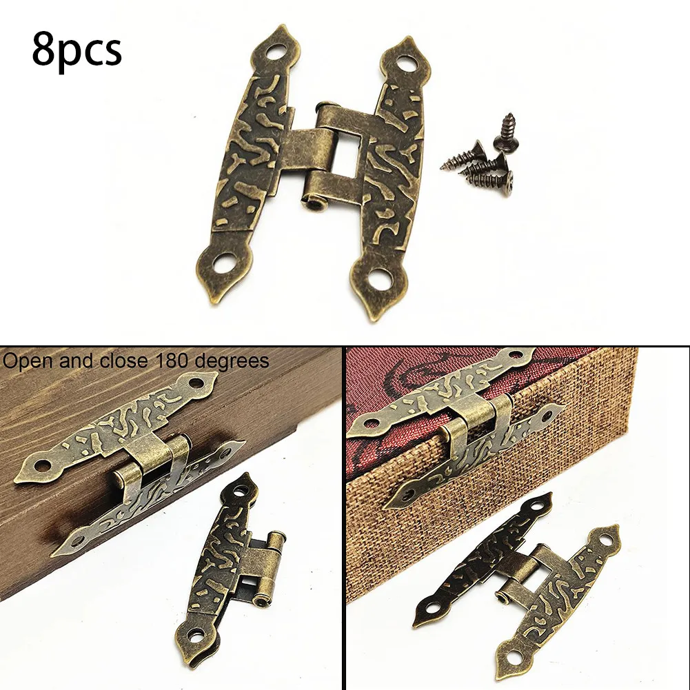 8 Pcs Hinge+screws Wooden Box Hinge Antique Hinge H-type Hinge Iron Sheet Hinge 4-hole Flat Hinge Link Piece H-type Hinge
8 Pcs Hinge+screws Wooden Box Hinge Antique Hinge H-type Hinge Iron Sheet Hinge 4-hole Flat Hinge Link Piece H-type Hinge