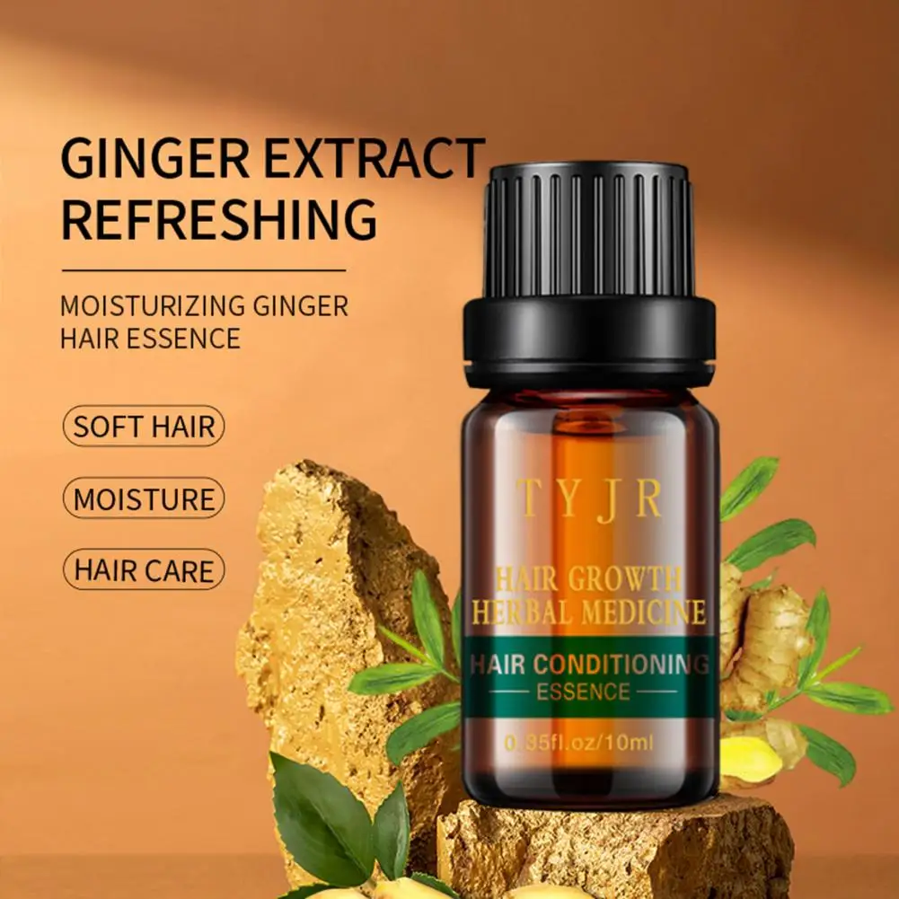 10ml Hair Oil Quick Effect Gentle Lightweight Ginger Hair Growth Conditioning Essence for Home
10ml Hair Oil Quick Effect Gentle Lightweight Ginger Hair Growth Conditioning Essence for Home