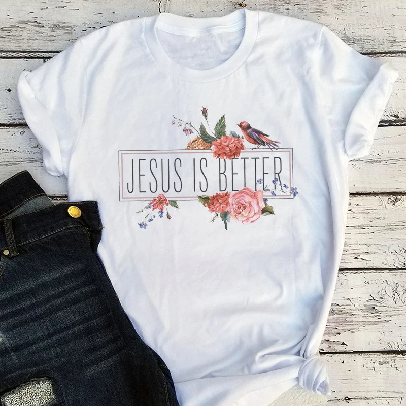 Jesus Shirt Christian Tee Women's Vintage Clothes Jesus Bible Casual Clothes Gift for Women Gift for Mom Christmas Gift M
Jesus Shirt Christian Tee Women's Vintage Clothes Jesus Bible Casual Clothes Gift for Women Gift for Mom Christmas Gift M