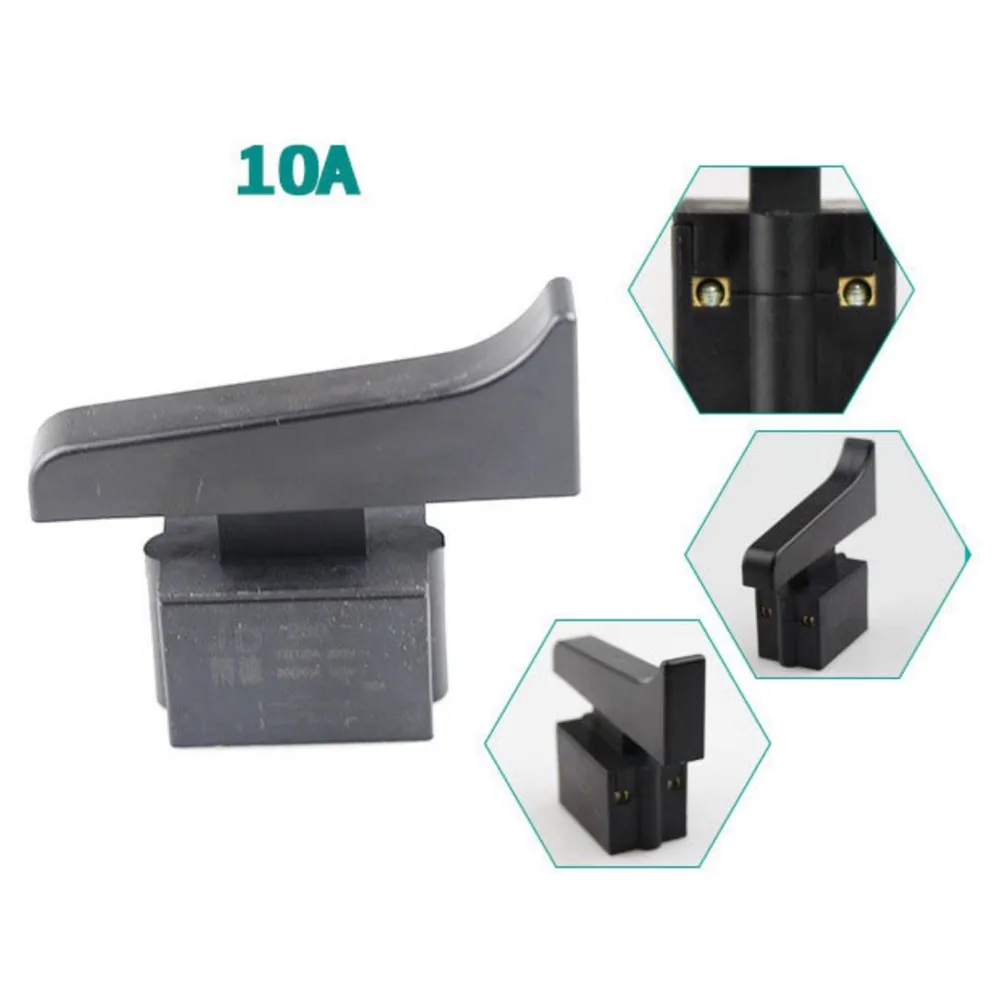 75x39x65mm Trigger Switch Control Push Button For Cutting Machine Switch FA2-10/2B 10A Lock On/No Lock On Lengthened Power Tool
75x39x65mm Trigger Switch Control Push Button For Cutting Machine Switch FA2-10/2B 10A Lock On/No Lock On Lengthened Power Tool
