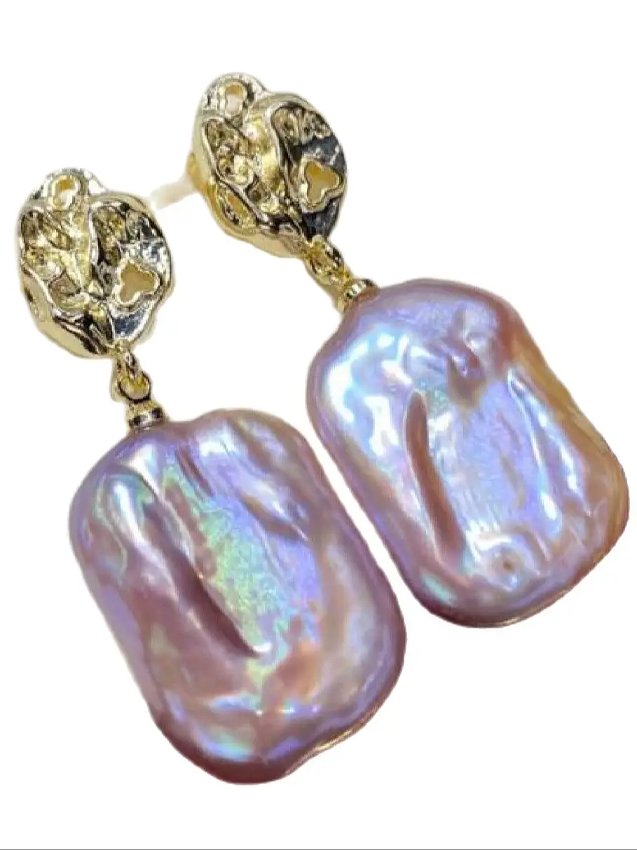 Серебряные ювелирные изделия, серьги из натурального пресноводного барочного жемчуга с иллюзией
Серебряные ювелирные изделия, серьги из натурального пресноводного барочного жемчуга с иллюзией