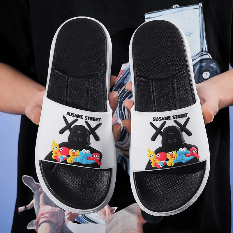 2023 Summer Men's Slippers Slides Fashion Beach Slides Men Shoes Indoor Home Bathroom Slippers Non-slip Flip Flops Size 38-46
2023 Summer Men's Slippers Slides Fashion Beach Slides Men Shoes Indoor Home Bathroom Slippers Non-slip Flip Flops Size 38-46