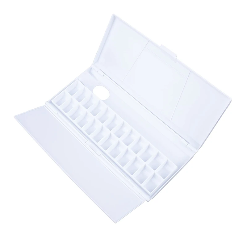 Watercolor Palette Empty Paint Tray 24 Wells Folding Palet Travel Watercolor Storage Tin Case for Artist Art Students
Watercolor Palette Empty Paint Tray 24 Wells Folding Palet Travel Watercolor Storage Tin Case for Artist Art Students