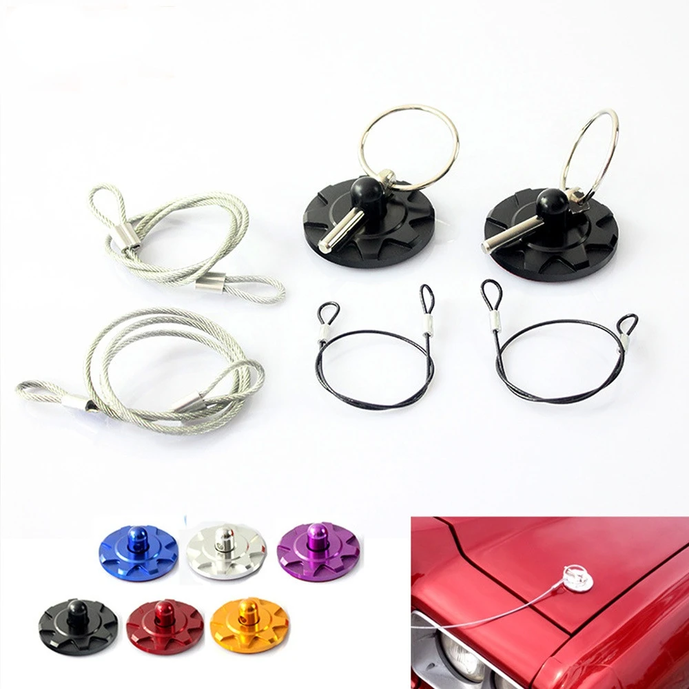 Universal Hood Lock Aluminium No Punching Quick Release Type Racing Cover Lock
Universal Hood Lock Aluminium No Punching Quick Release Type Racing Cover Lock