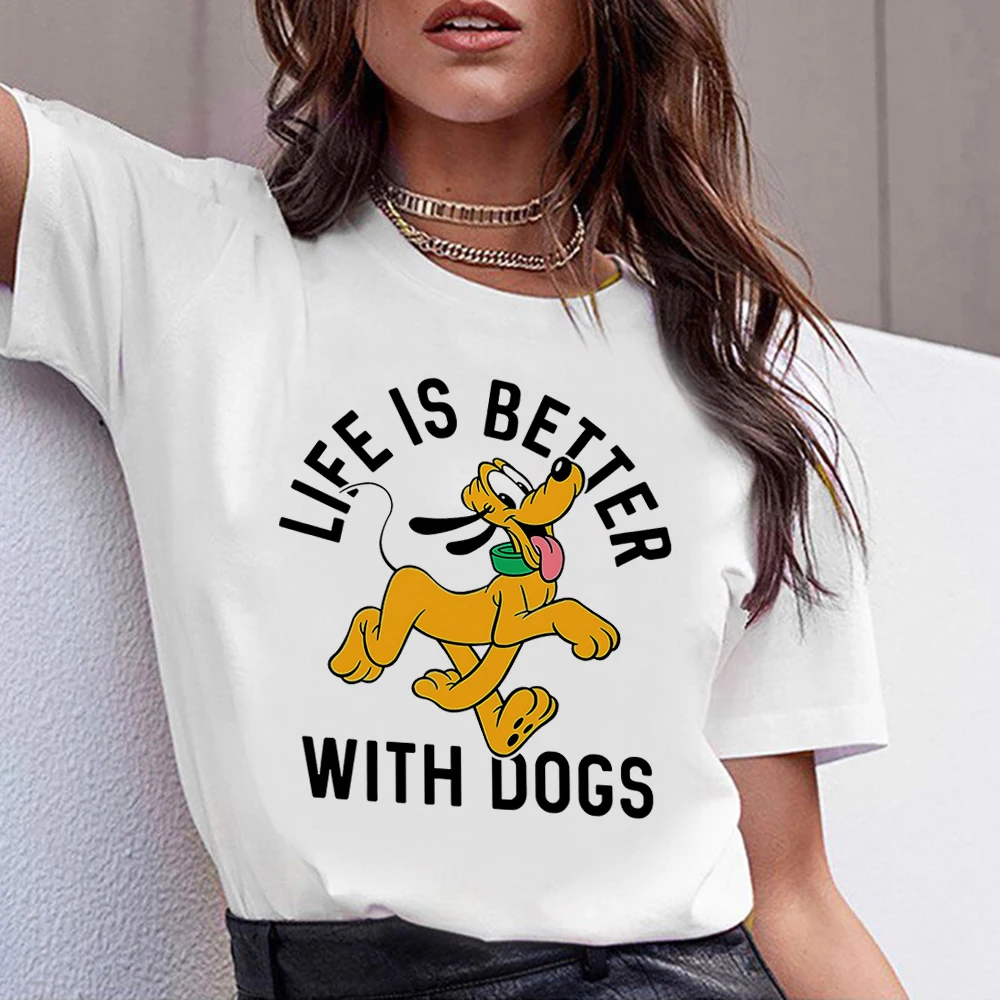 Disney Mickey Friend Pluto Print T Shirt Women Short Sleeve Streetwear Downtown Girl Clothes Aesthetic Harajuku Tops T-shirts
Disney Mickey Friend Pluto Print T Shirt Women Short Sleeve Streetwear Downtown Girl Clothes Aesthetic Harajuku Tops T-shirts