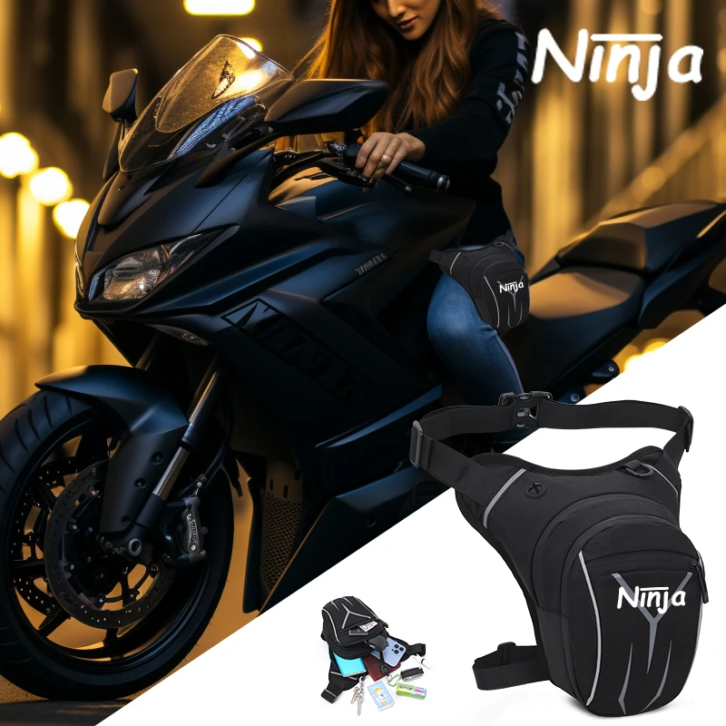 For Kawasaki Ninja 400 650 300 250 250R Ninja H2 ZX14R ZX10R ZX6R Motorcycle Waterproof Drop Waist Leg Bag Thigh Belt Hip Bum
For Kawasaki Ninja 400 650 300 250 250R Ninja H2 ZX14R ZX10R ZX6R Motorcycle Waterproof Drop Waist Leg Bag Thigh Belt Hip Bum