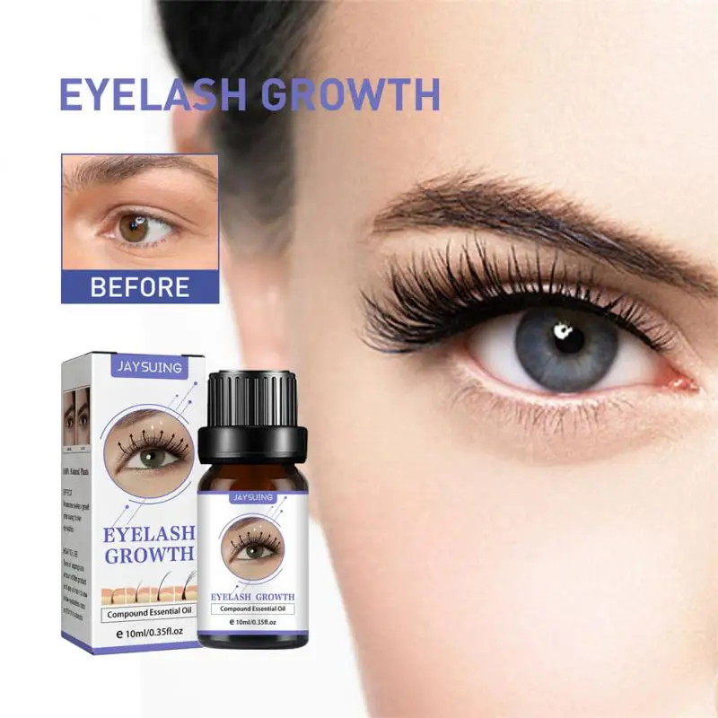

10ML Eyelash Growth Enhancer Natural Eyelashes Longer Thicker Treatment Eye Lashes Serum Mascara Lengthen Lifting Eyebrow Growth