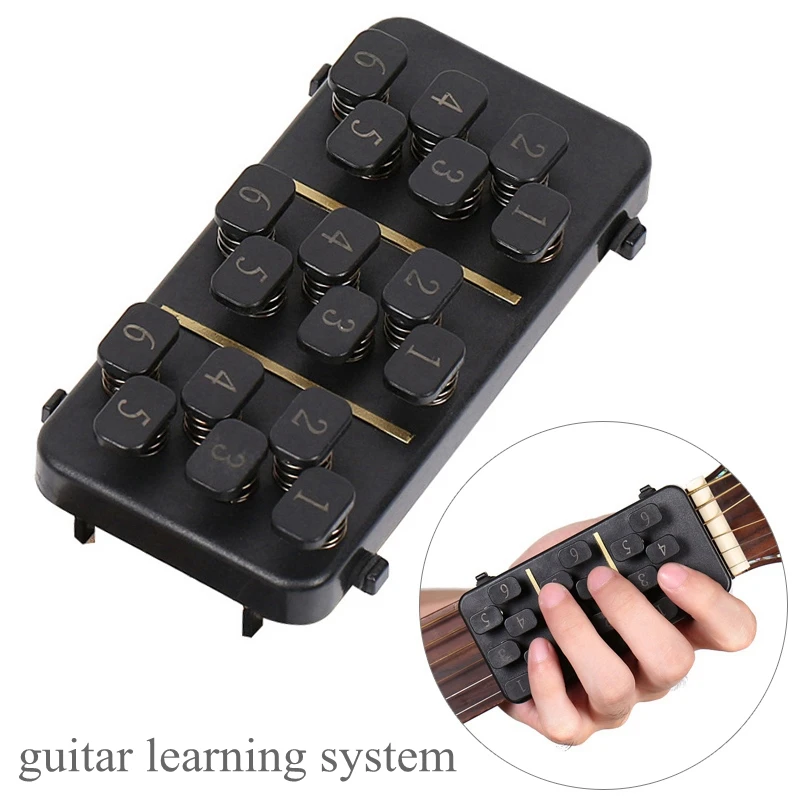 Guitar Learning System One Button Chord Study Practice Aid Tool for about 38 inch - 41 inch acoustic Guitar Beginner
Guitar Learning System One Button Chord Study Practice Aid Tool for about 38 inch - 41 inch acoustic Guitar Beginner