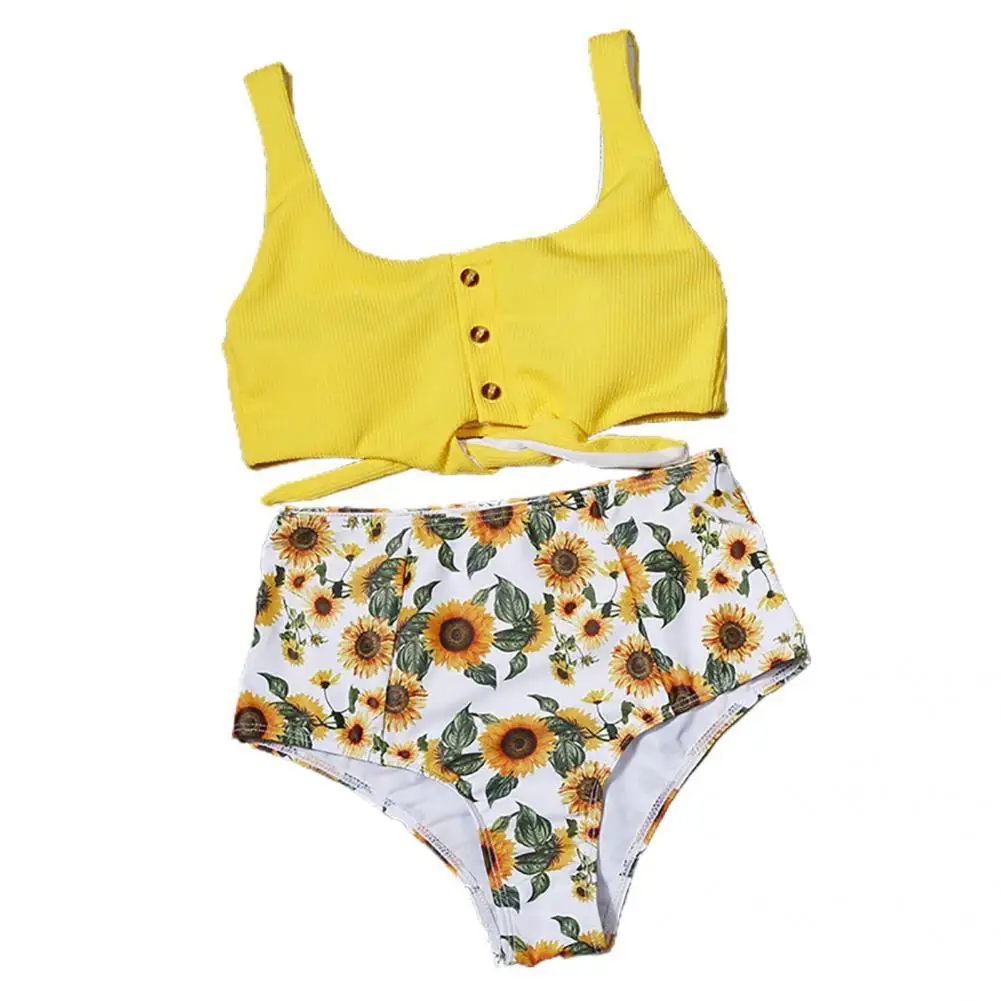 2 Pcs/Set Chic Swimwear Set Wireless Solid Color Bikini Set Wear-resistant Bathing Suit
2 Pcs/Set Chic Swimwear Set Wireless Solid Color Bikini Set Wear-resistant Bathing Suit