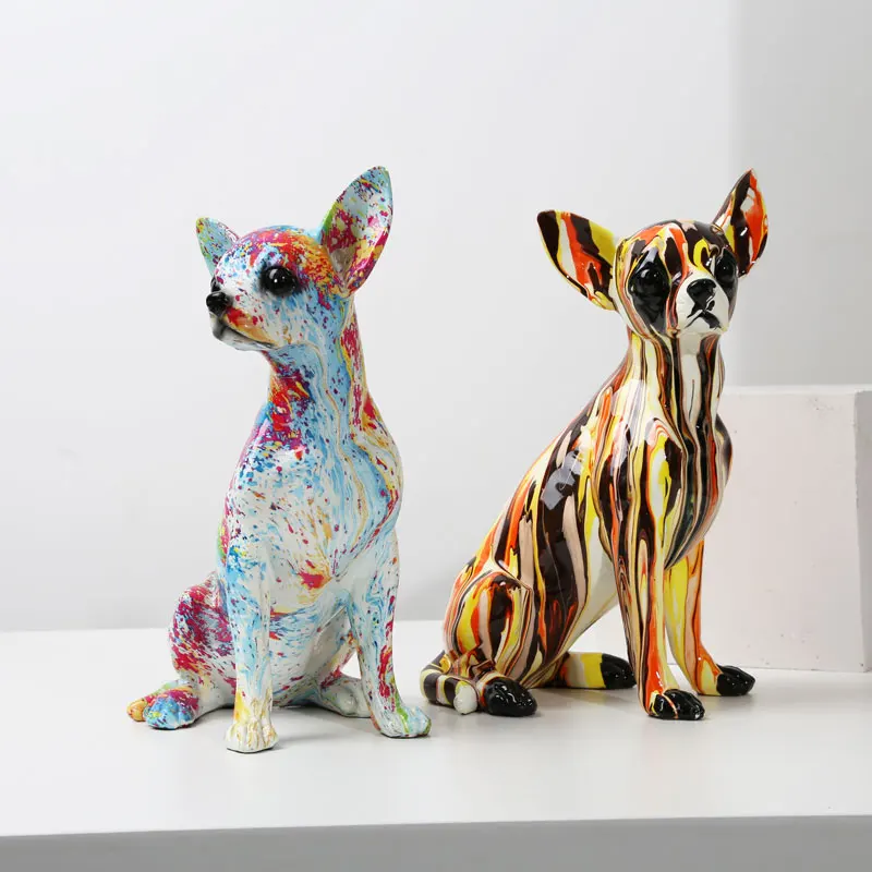 Small Ornaments Resin Dog Crafts Home Decoration Color Modern Simple Office Desktop Craft
Small Ornaments Resin Dog Crafts Home Decoration Color Modern Simple Office Desktop Craft