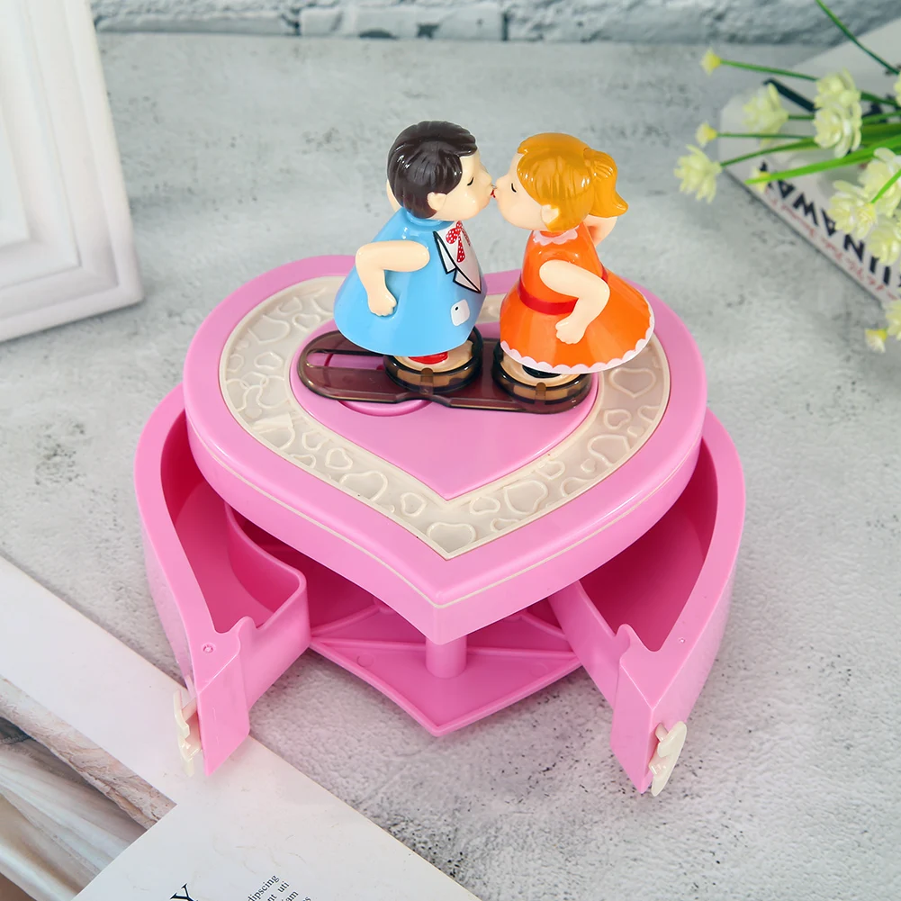 Romantic Retro Rotating Music Box Wedding Party Ornaments Valentine Girl Present for Kids Presents Household Ornament
Romantic Retro Rotating Music Box Wedding Party Ornaments Valentine Girl Present for Kids Presents Household Ornament