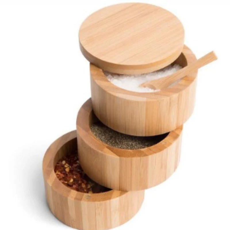 Wooden Seasoning Bottle Kitchen Seasoning Jar Creative Rotating Seasoning Jar Salt Bowl Bamboo Seasoning Box
Wooden Seasoning Bottle Kitchen Seasoning Jar Creative Rotating Seasoning Jar Salt Bowl Bamboo Seasoning Box