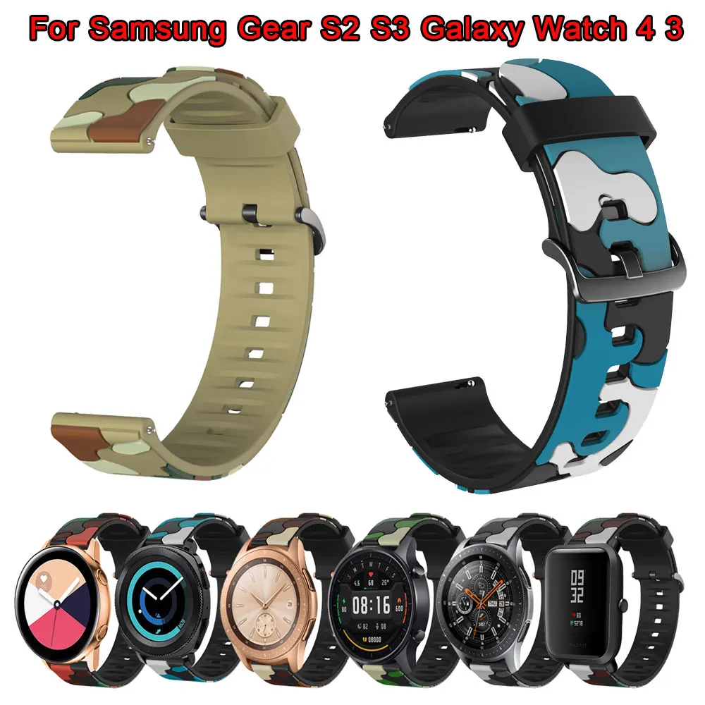 Silicone Strap For Samsung Galaxy Watch 4 3 Active 2 Gear S2 S3 Watch 42mm 46mm Wristband Bracelet SmartWatch Band 20/22mm
Silicone Strap For Samsung Galaxy Watch 4 3 Active 2 Gear S2 S3 Watch 42mm 46mm Wristband Bracelet SmartWatch Band 20/22mm
