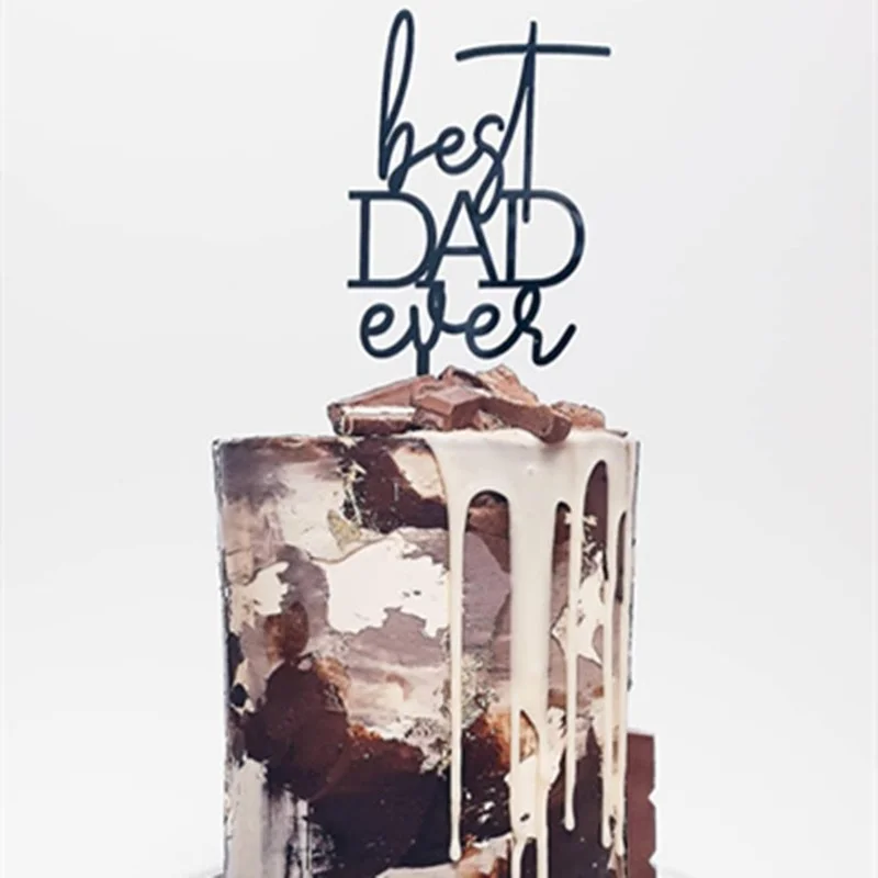 3/5 Pcs Father's Day Acrylic Cake Decoration Colorful Gradient Love Acrylic Cake Insert Card Birthday Party Cake Decoration 
3/5 Pcs Father's Day Acrylic Cake Decoration Colorful Gradient Love Acrylic Cake Insert Card Birthday Party Cake Decoration