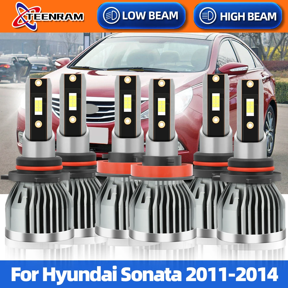 6000K 20000LM Turbo H7 H11Led Headlamps Bulbs 12V 120W Car Headlight Bulb Super Bright Light For Hyundai Sonata 2011-2014
6000K 20000LM Turbo H7 H11Led Headlamps Bulbs 12V 120W Car Headlight Bulb Super Bright Light For Hyundai Sonata 2011-2014