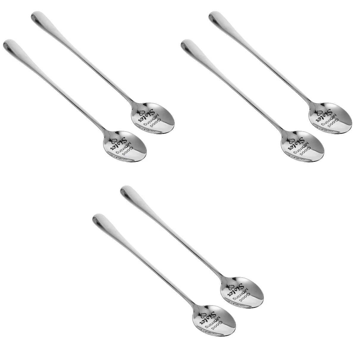Spoon Spoons Coffee Sister Stirring Drink Gift Dessert Stir Birthday Espresso Metal Demitasse Engraved Stainless Steel Tea
Spoon Spoons Coffee Sister Stirring Drink Gift Dessert Stir Birthday Espresso Metal Demitasse Engraved Stainless Steel Tea