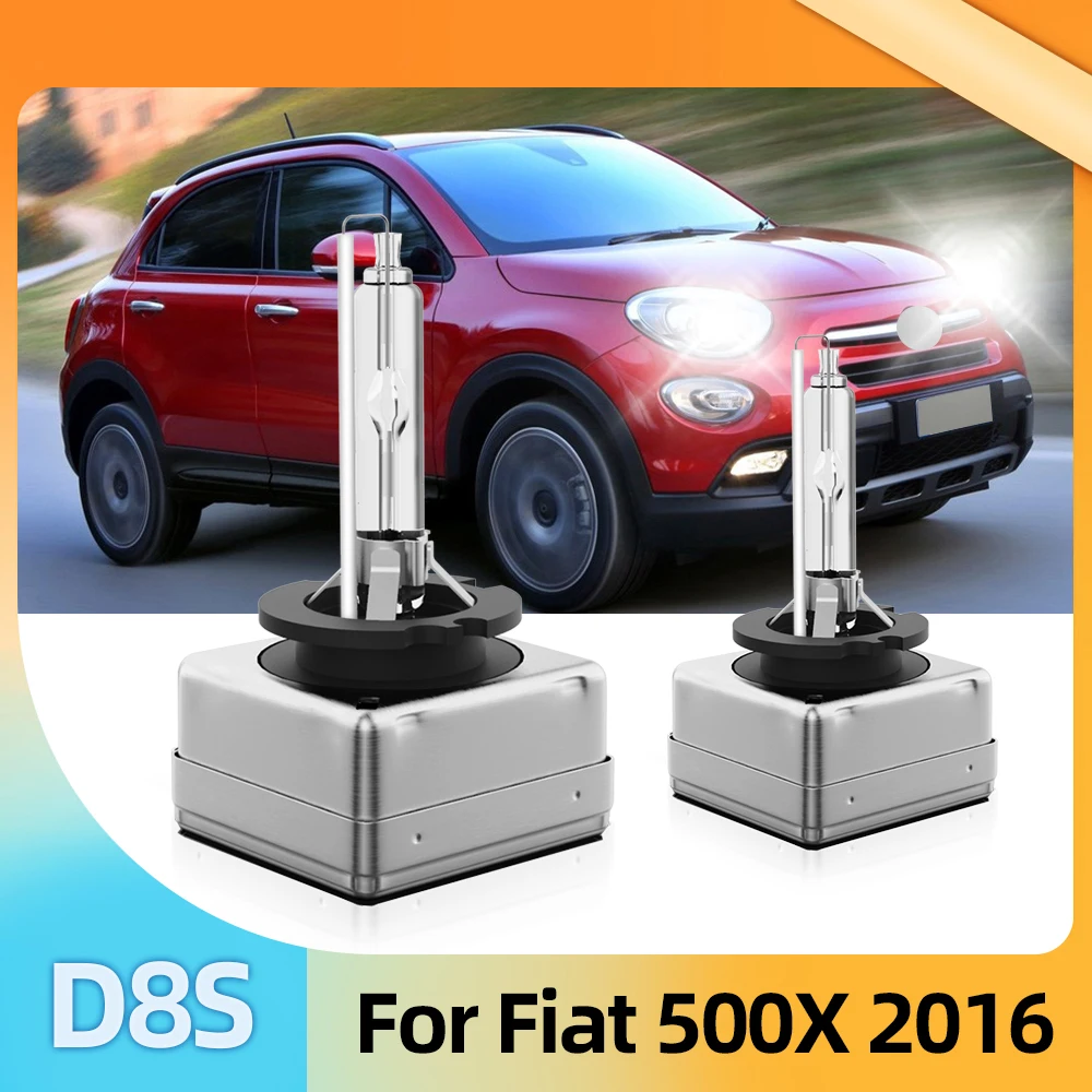Roadsun 2 шт. 12 в 35 Вт D8S HID лампы ксеноновые фары яркие фары для автомобилей 6000 К белый подходит для Fiat 500X 2016 год