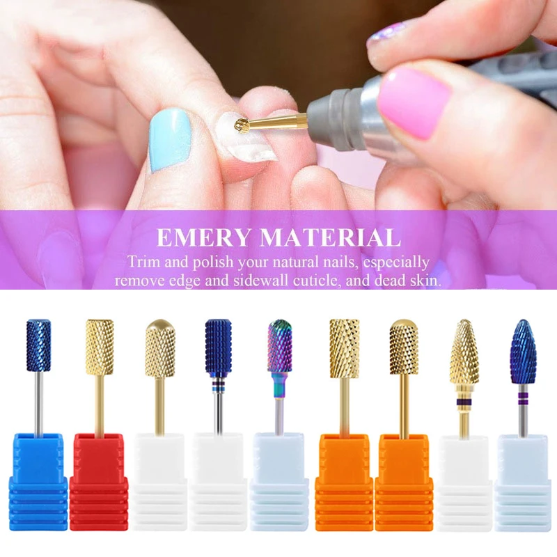 Rotate Electric Milling Nail Files Carbide Nail Drill Bit Nail Buffing Polish Gel Remove Pedicure Tools Manicure Accessories
Rotate Electric Milling Nail Files Carbide Nail Drill Bit Nail Buffing Polish Gel Remove Pedicure Tools Manicure Accessories