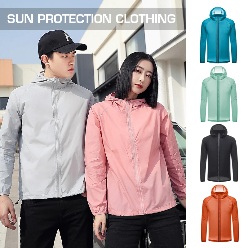 Men Women Camping Hiking Jackets Sun-Protective Hooded Unisex Ultra-Light Thin Coat Outdoor Sports Quick Dry Windbreaker Jackets
Men Women Camping Hiking Jackets Sun-Protective Hooded Unisex Ultra-Light Thin Coat Outdoor Sports Quick Dry Windbreaker Jackets
