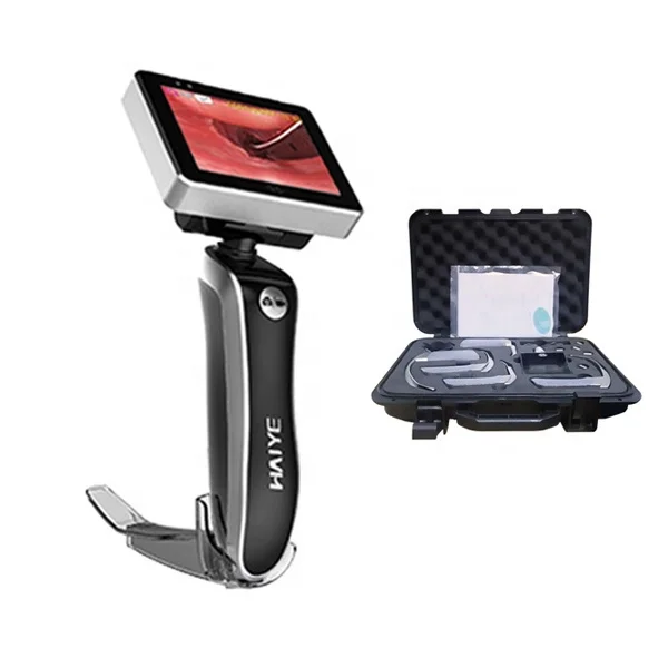 ISO13485 certificated video laryngoscope with disposable blades for difficult airway
ISO13485 certificated video laryngoscope with disposable blades for difficult airway