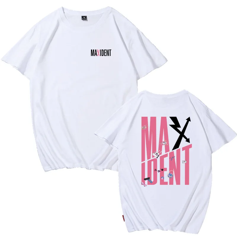 Fashion Casual Women T-Shirt Stray Kids Maxident Kpop Harajuku Cotton Short-Sleeved Oversized Streetwear Y2k Women'S T-Shirt
Fashion Casual Women T-Shirt Stray Kids Maxident Kpop Harajuku Cotton Short-Sleeved Oversized Streetwear Y2k Women'S T-Shirt