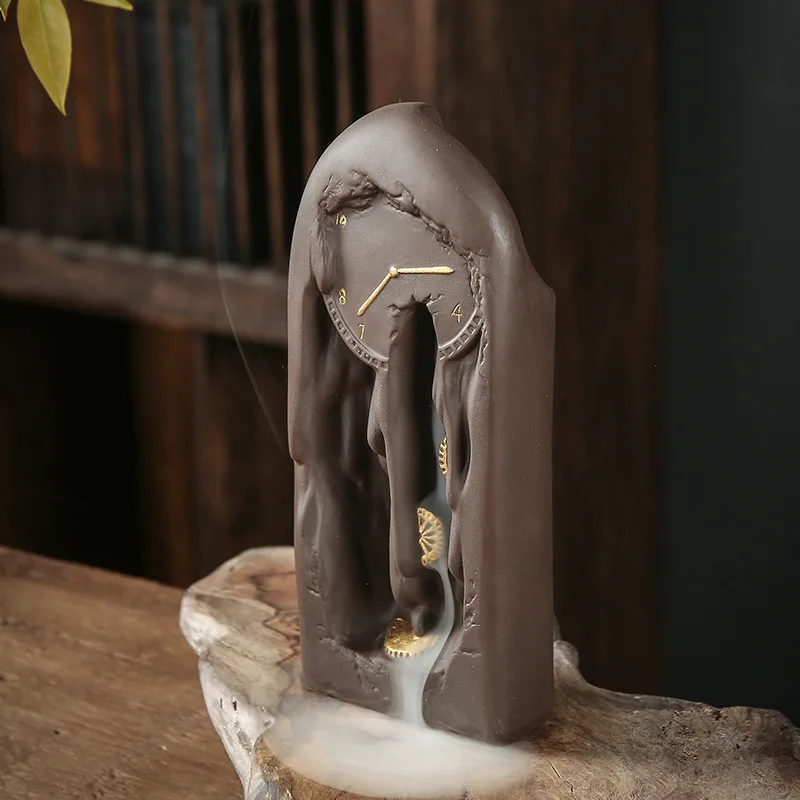 Creative Backflow Incense Burner Time Machine Zen Fun Backflow Viewing Smoke Indoor Incense Office Incense Grain Ornaments
Creative Backflow Incense Burner Time Machine Zen Fun Backflow Viewing Smoke Indoor Incense Office Incense Grain Ornaments
