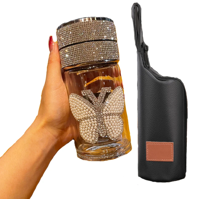 Бутылка для воды SCAONORCH Bling Butterfly 250 мл 
Бутылка для воды SCAONORCH Bling Butterfly 250 мл