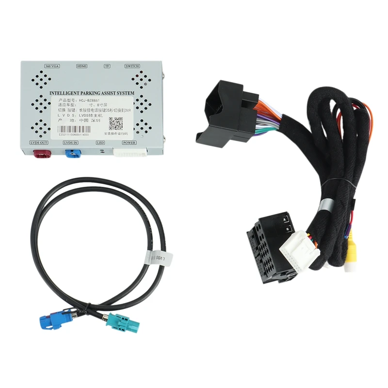Reverse Camera Interface Adaptor Connect Original Screen Monitor for Mercedes Benz C GLA GLE GLC W205 NTG5.0 5.1 5.2
Reverse Camera Interface Adaptor Connect Original Screen Monitor for Mercedes Benz C GLA GLE GLC W205 NTG5.0 5.1 5.2