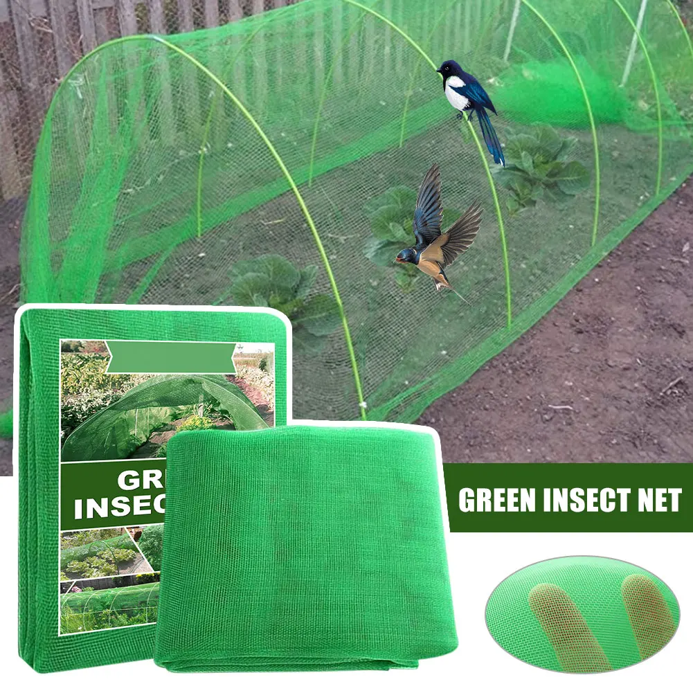 

Outdoor Garden Insect Anti Bird Net Vegetable Protection Fine Mesh Mosquito Netting Crop For Fruit Care Cover Planting Gardening