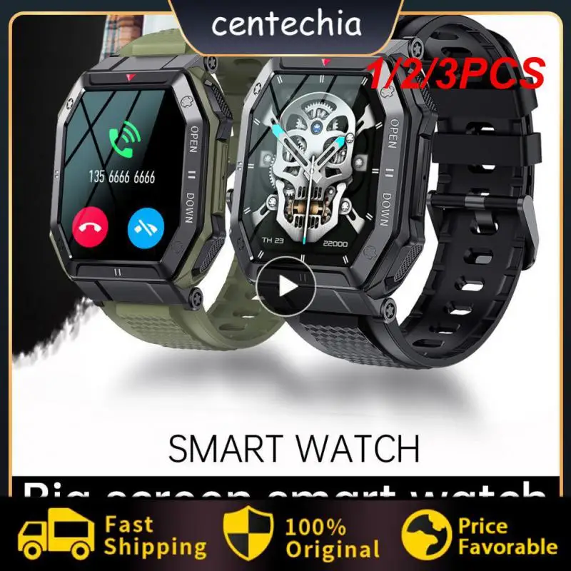 1/2/3PCS K55 1.85inch 2023 Military Smart Watch Men Call 350mAh 24H Healthy Monitor Outdoor IP68 Waterproof 
1/2/3PCS K55 1.85inch 2023 Military Smart Watch Men Call 350mAh 24H Healthy Monitor Outdoor IP68 Waterproof