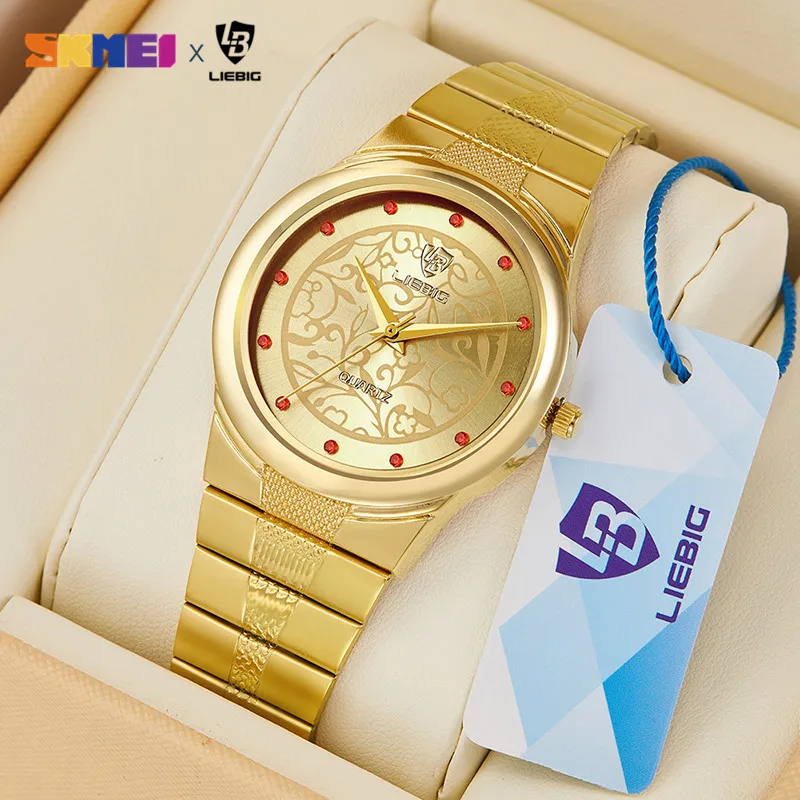 Luxury Golden Quartz Clock Watch Stainless Steel Bracelet Waterproof Wristwatches For Men Women Female Male relogio masculino
Luxury Golden Quartz Clock Watch Stainless Steel Bracelet Waterproof Wristwatches For Men Women Female Male relogio masculino