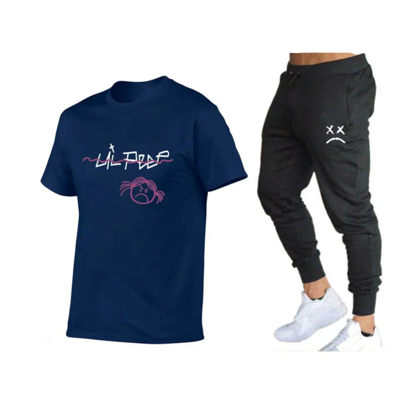 Men's Printed Crewneck Short Sleeve T-Shirt And Sweatpants Two-Piece Summer Fashion Hip Hop Streetwear Casual Pants 2023 New 2XL
Men's Printed Crewneck Short Sleeve T-Shirt And Sweatpants Two-Piece Summer Fashion Hip Hop Streetwear Casual Pants 2023 New 2XL