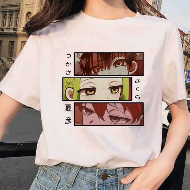 Kawaii Anime Toilet Bound Hanako Kun Tshirt Cute Manga Tops Women Men Anime Shirt Japan Cartoon Tee Unisex Graphic Tshirt
Kawaii Anime Toilet Bound Hanako Kun Tshirt Cute Manga Tops Women Men Anime Shirt Japan Cartoon Tee Unisex Graphic Tshirt