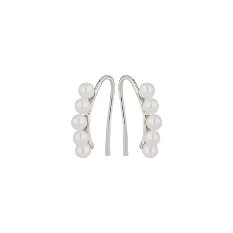 Lefei Fashion Trendy Classic Luxury Fresh Match-all White Pearl Ear Hook Earring For Women Silver 925 Party Charms Jewelry Gifts
Lefei Fashion Trendy Classic Luxury Fresh Match-all White Pearl Ear Hook Earring For Women Silver 925 Party Charms Jewelry Gifts