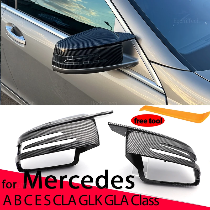 Carbon fiber pattern mirror cover Black mirror cover Overlay for Mercedes-Benz C W204 E W212 W176 W246 CLS C218 GLA X156
Carbon fiber pattern mirror cover Black mirror cover Overlay for Mercedes-Benz C W204 E W212 W176 W246 CLS C218 GLA X156