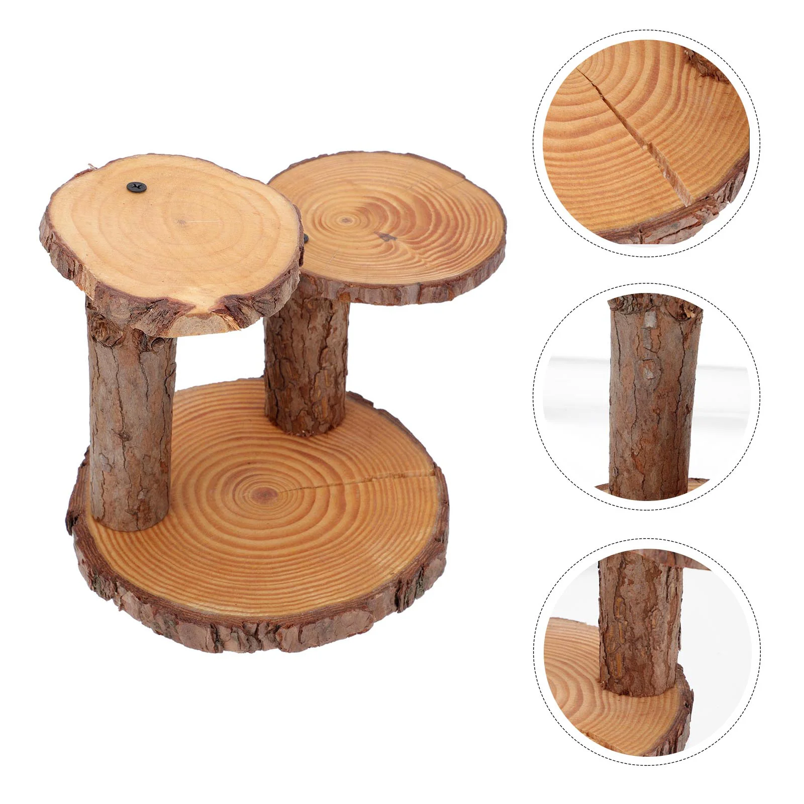 Stand Wood Cake Cupcake Holder Tray Tiered Servingflower Dessert Round Tier Tower Gardening Display Bonsai Farmhouse Table Desk
Stand Wood Cake Cupcake Holder Tray Tiered Servingflower Dessert Round Tier Tower Gardening Display Bonsai Farmhouse Table Desk