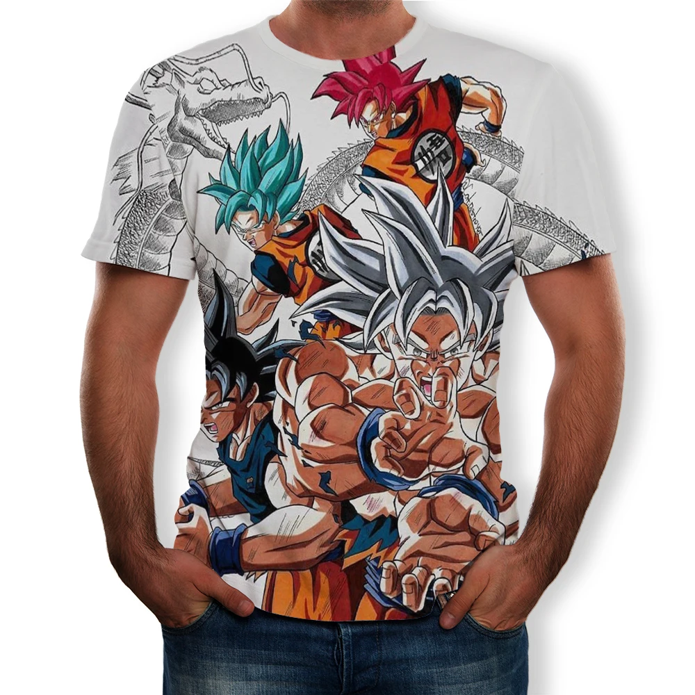 2022 Summer Men's T-Shirt Casual Plus Size 3D Printed Japanese Anime Saiyan Goku Kids Fashion Top
2022 Summer Men's T-Shirt Casual Plus Size 3D Printed Japanese Anime Saiyan Goku Kids Fashion Top