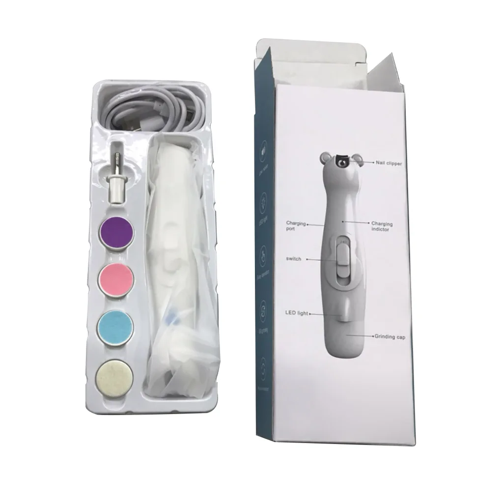 Baby Nail Trimmer Polishing Device Toddler Pedicure Tool Personal Care Tools Rechargeable Electric Nails Polisher Kit
Baby Nail Trimmer Polishing Device Toddler Pedicure Tool Personal Care Tools Rechargeable Electric Nails Polisher Kit