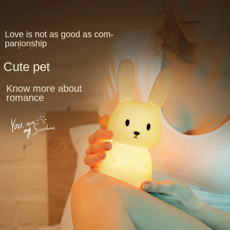 LED Night Light Dimmable USB Rechargeable Children's Sleeping Light Birthday Gift
LED Night Light Dimmable USB Rechargeable Children's Sleeping Light Birthday Gift