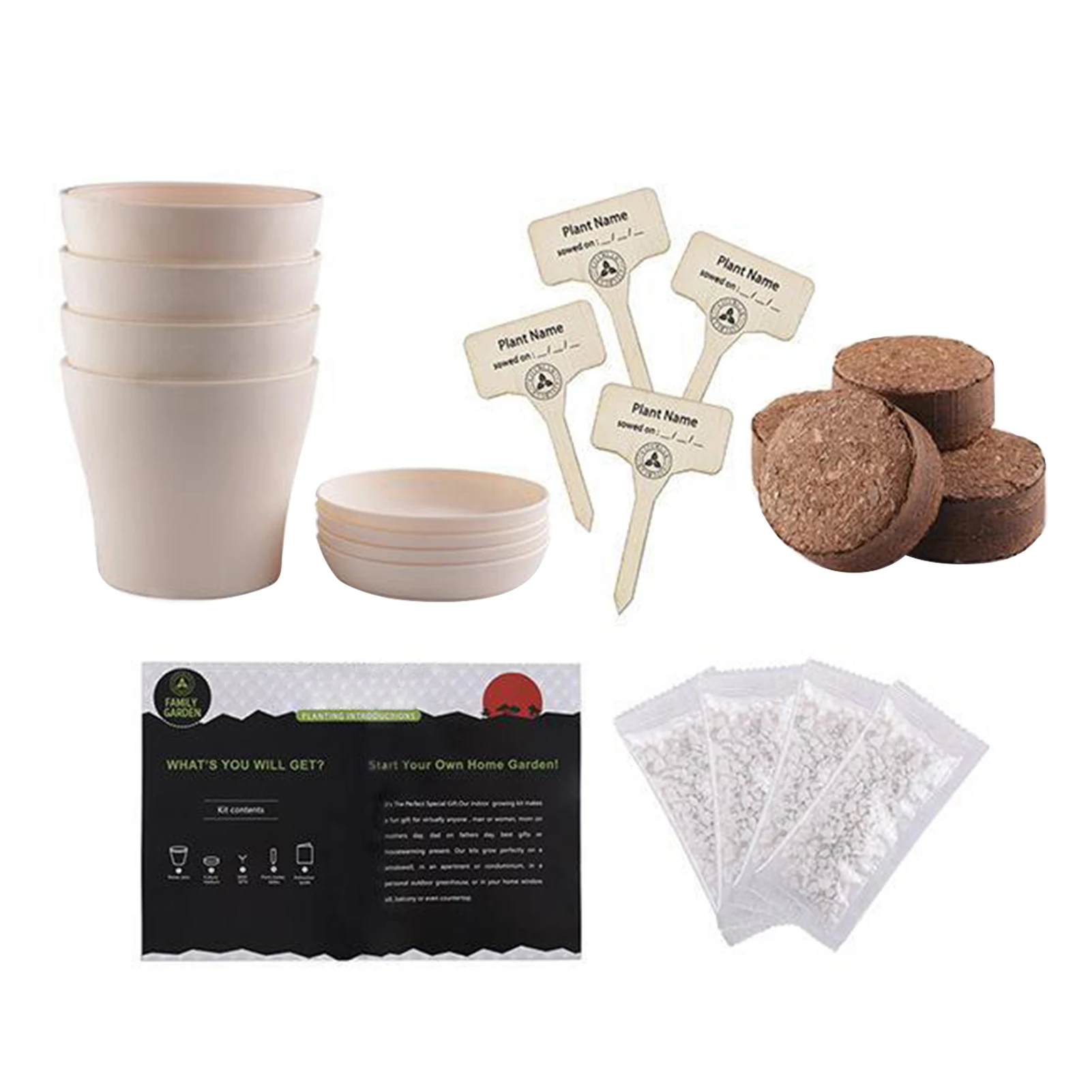 Indoor Herb Planting Kit Novice Gardening Growth Starter Indoor Plant Growing Starter Kit Kitchen Window Garden Growing Starter
Indoor Herb Planting Kit Novice Gardening Growth Starter Indoor Plant Growing Starter Kit Kitchen Window Garden Growing Starter