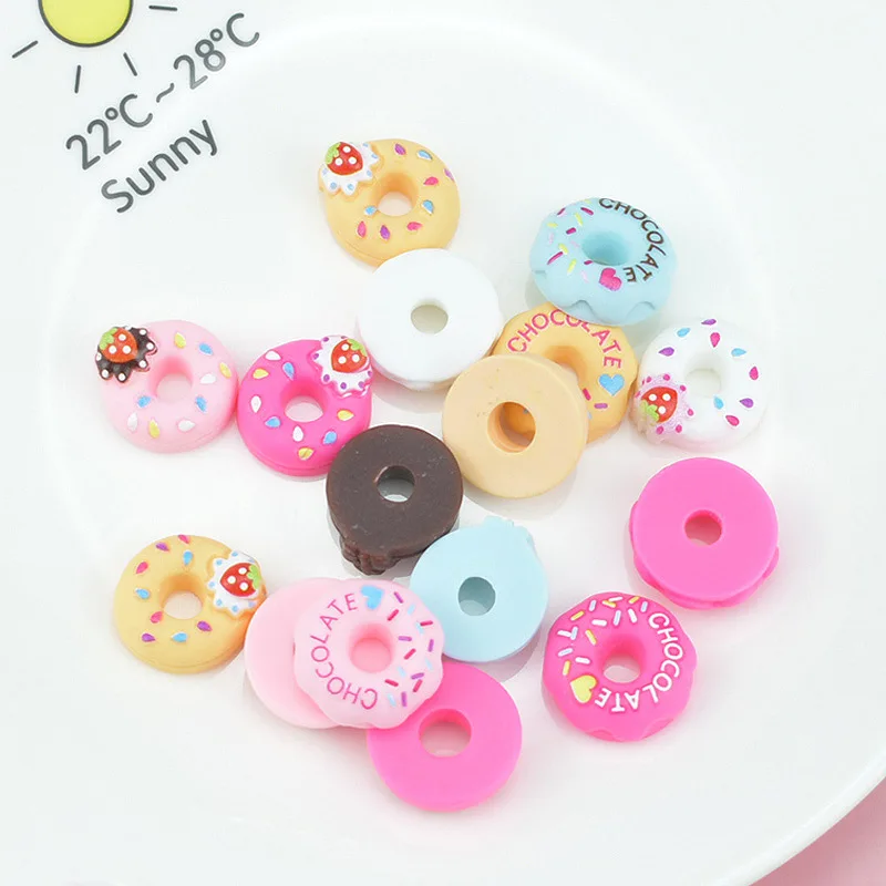 30PCS Simulation food play donut resin accessories DIY children's ornaments pendant pendant material
30PCS Simulation food play donut resin accessories DIY children's ornaments pendant pendant material