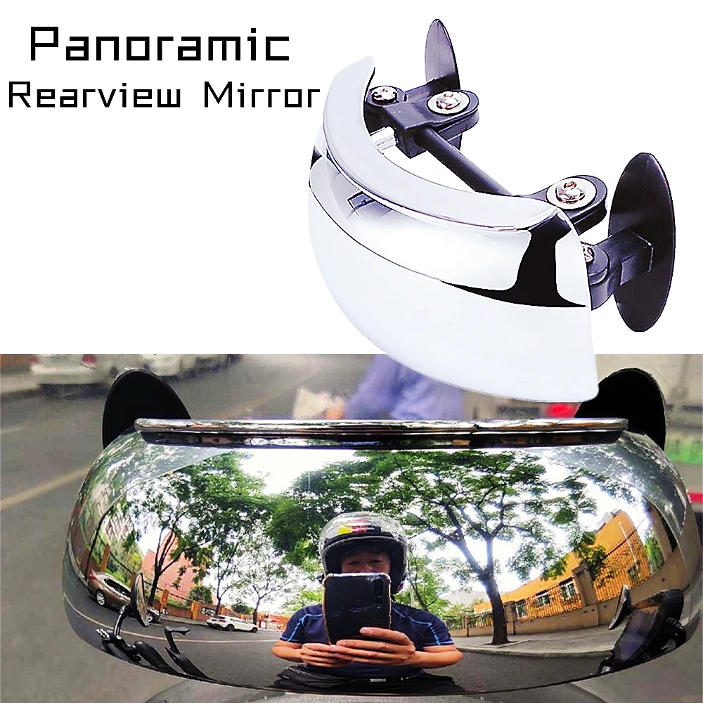 Universal Motorcycle Rearview Mirror 180 Degree Wide Angle Vision Windscreen ABS HD Panoramic Mirror Moto Retrofit Accessories
Universal Motorcycle Rearview Mirror 180 Degree Wide Angle Vision Windscreen ABS HD Panoramic Mirror Moto Retrofit Accessories