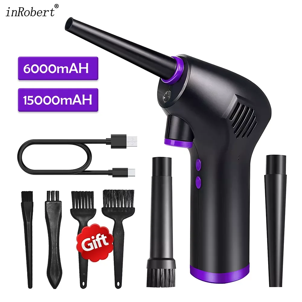 Air Duster PC Air Blower Cleaning For Computer Cleaning Replaces Compressed Spray Gas Cans Rechargeable Cleaner
Air Duster PC Air Blower Cleaning For Computer Cleaning Replaces Compressed Spray Gas Cans Rechargeable Cleaner