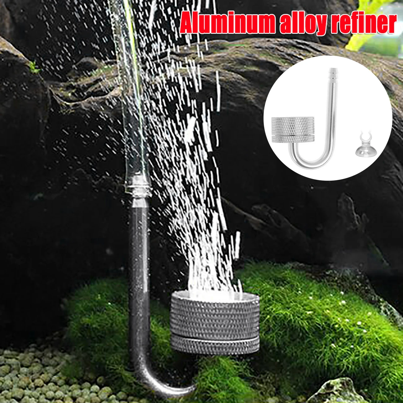 1PCS Carbon Dioxide Refiner Water Grass Tank Light and Thin Aluminum Alloy CO2 Refiner Stainless Steel Glass Refiner
1PCS Carbon Dioxide Refiner Water Grass Tank Light and Thin Aluminum Alloy CO2 Refiner Stainless Steel Glass Refiner