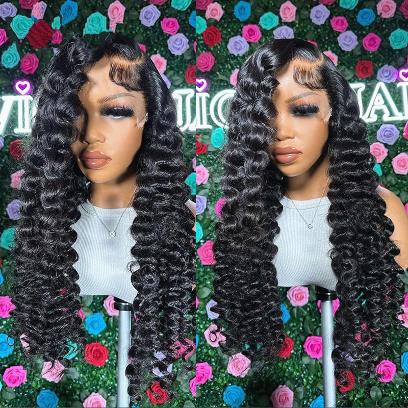 Natural black Middle Water Wave Wig Long Wavy Lace Front Wig for Black Women Cosplay Wigs Natural Hair Wig Heat Resistant Fiber
Natural black Middle Water Wave Wig Long Wavy Lace Front Wig for Black Women Cosplay Wigs Natural Hair Wig Heat Resistant Fiber