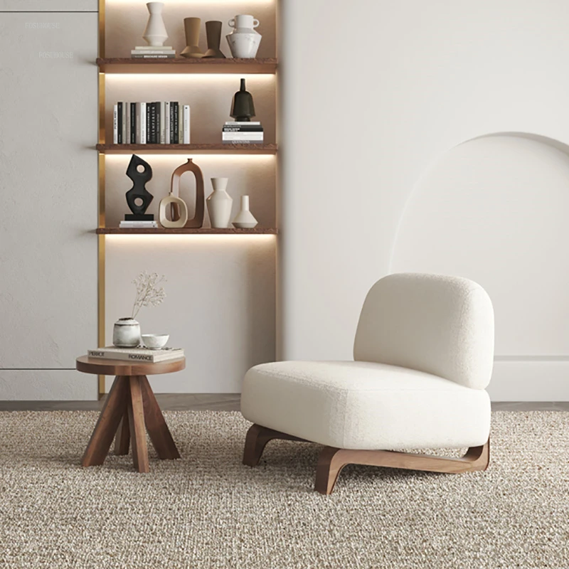 Nordic Minimalist Solid Wood Living Room Chairs Single Sofa Japanese Designer Homestay Leisure Chair Balcony Backrest Sofa Chair
Nordic Minimalist Solid Wood Living Room Chairs Single Sofa Japanese Designer Homestay Leisure Chair Balcony Backrest Sofa Chair