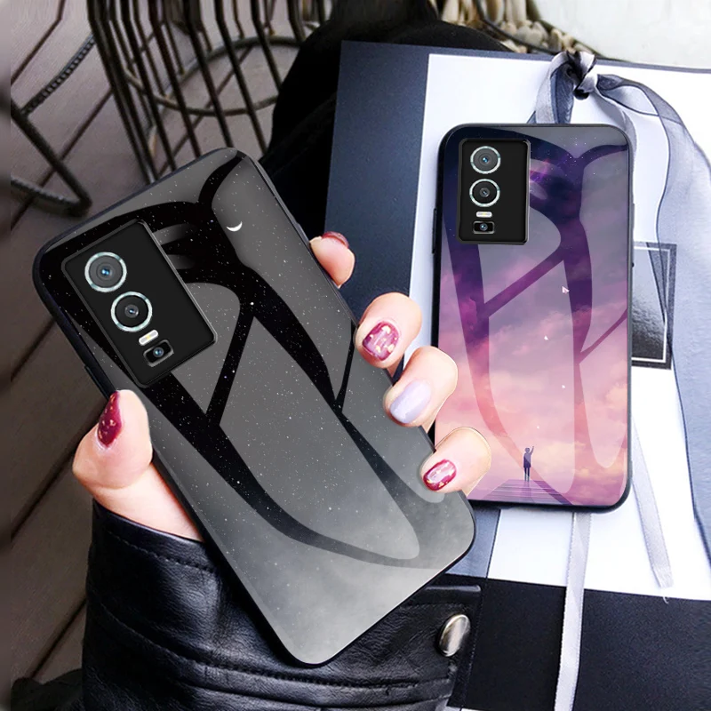 Luxury Starry Sky Glass Case For VIVO Y93 Y85 Y83 Y81 Y79 Y70S Tempered Glass Phone Cover For Y21 Y33S Y19 Y15S Coque Fundas
Luxury Starry Sky Glass Case For VIVO Y93 Y85 Y83 Y81 Y79 Y70S Tempered Glass Phone Cover For Y21 Y33S Y19 Y15S Coque Fundas